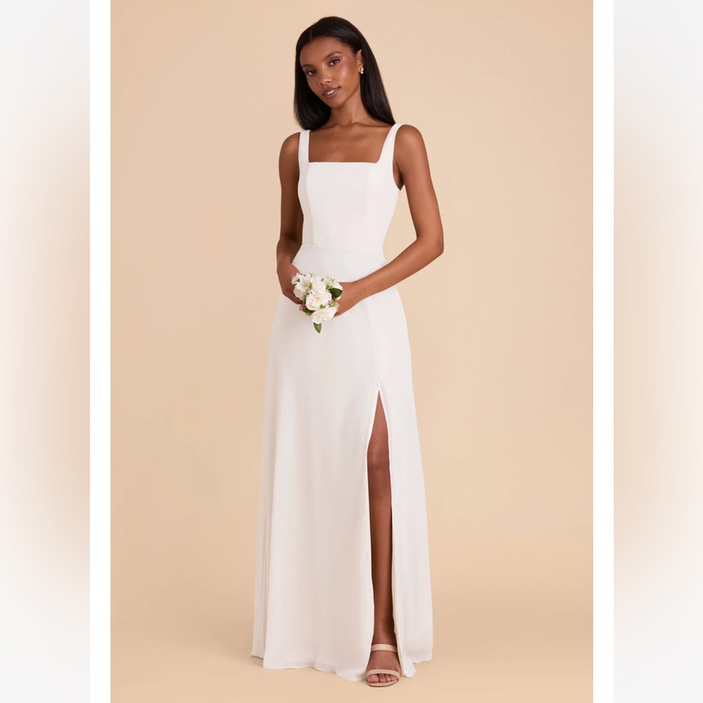 White Bridesmaid Dress